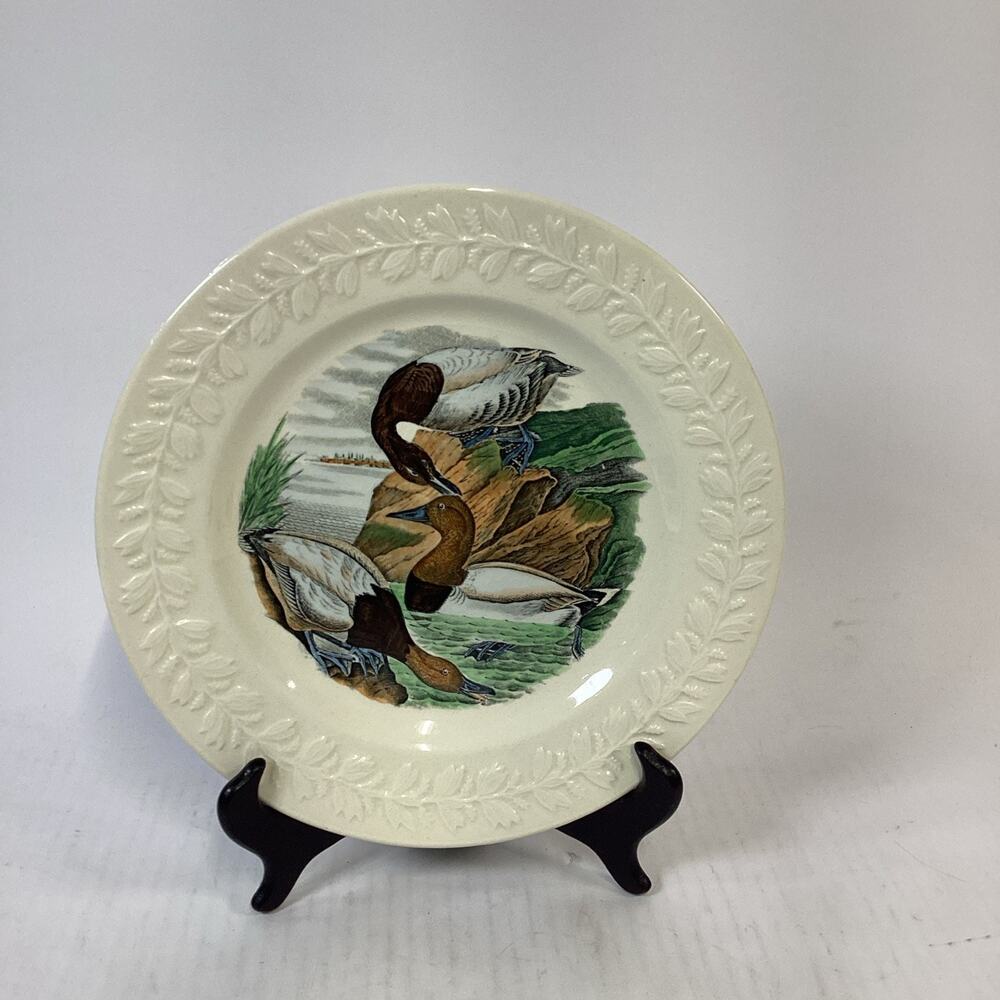 Adams Audubon Plates “Birds of America” Canvas Back Duck Dinner Plate